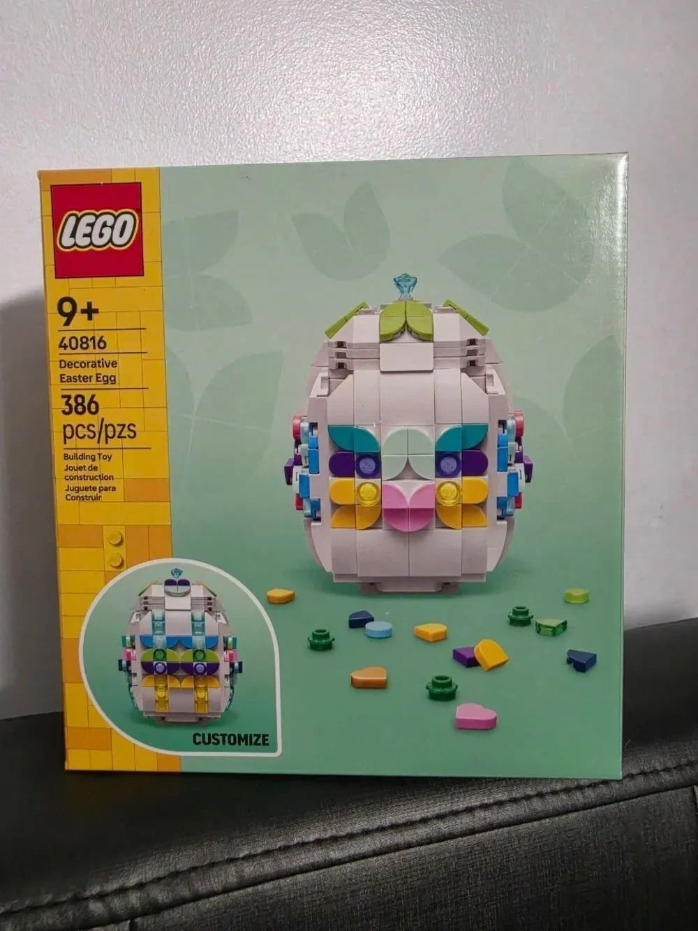 New LEGO Decorative Easter Egg Building Toy 40816 limited edition 2026, age 9+